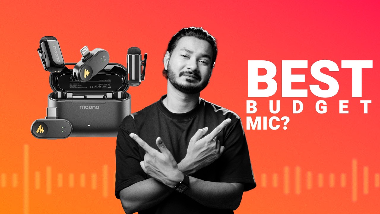 Миниатюрный микрофон, мощный звук! Обзор Maono T1 Mini