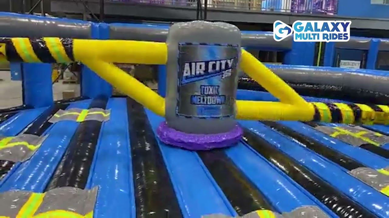 Air City 360 Inflatable Park   Galaxy Facebook Live