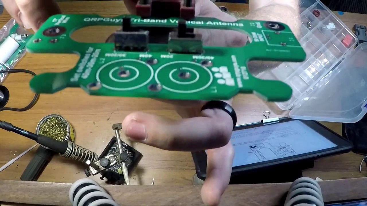 QRPGuys Triband vertical