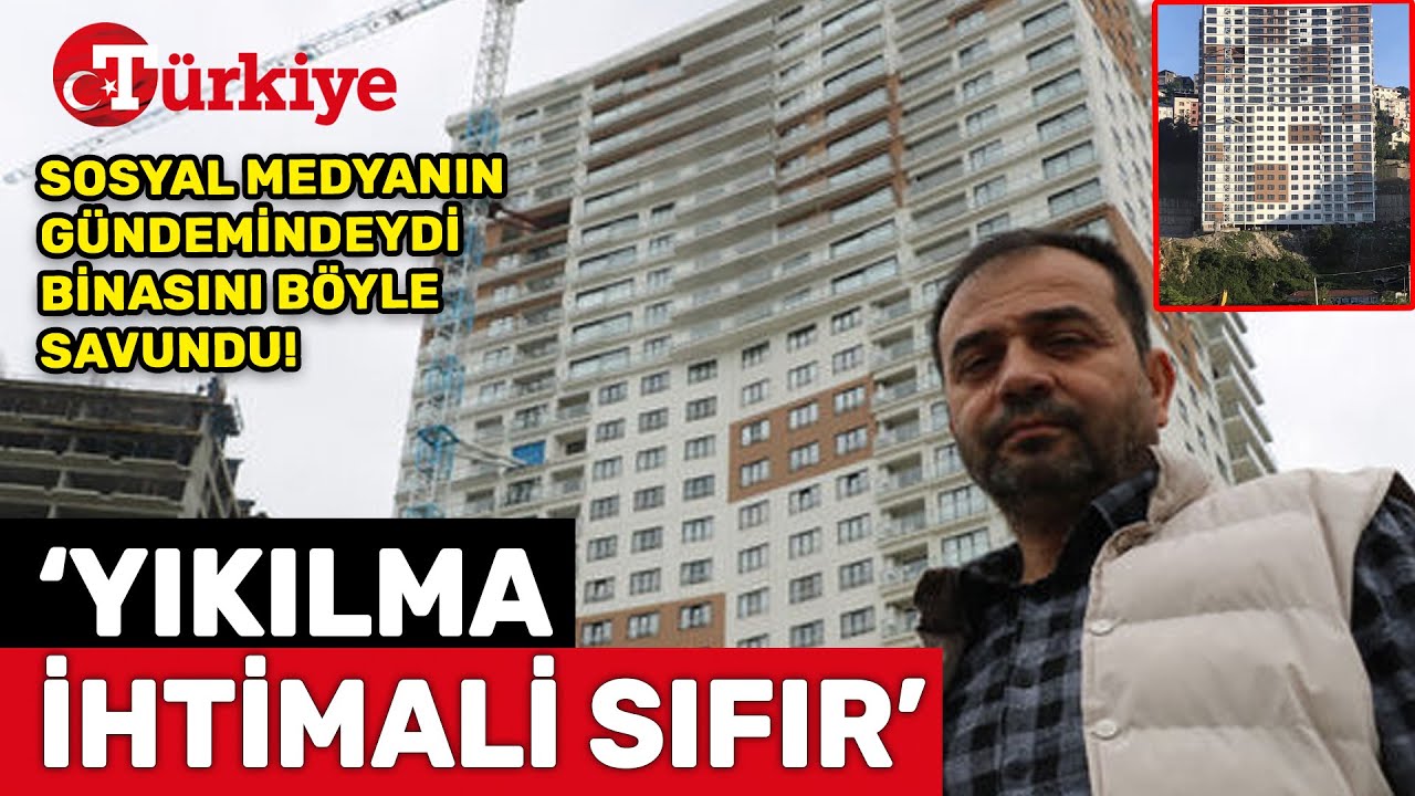 Zonguldak’taki 24 Katlı Binanın Müteahhidi Konuştu: Yıkılma İhtimali Sıfır - Türkiye Gazetesi