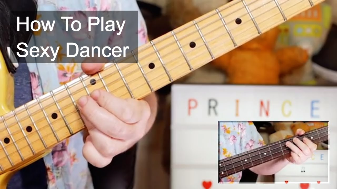 'Sexy Dancer' Prince Guitar & Bass Lesson