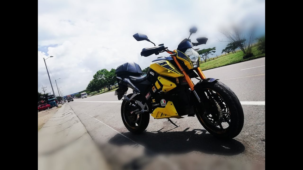 PRIMER VIAJE EN MOTO ELÉCTRICA YTM 4KW 77V 72AH