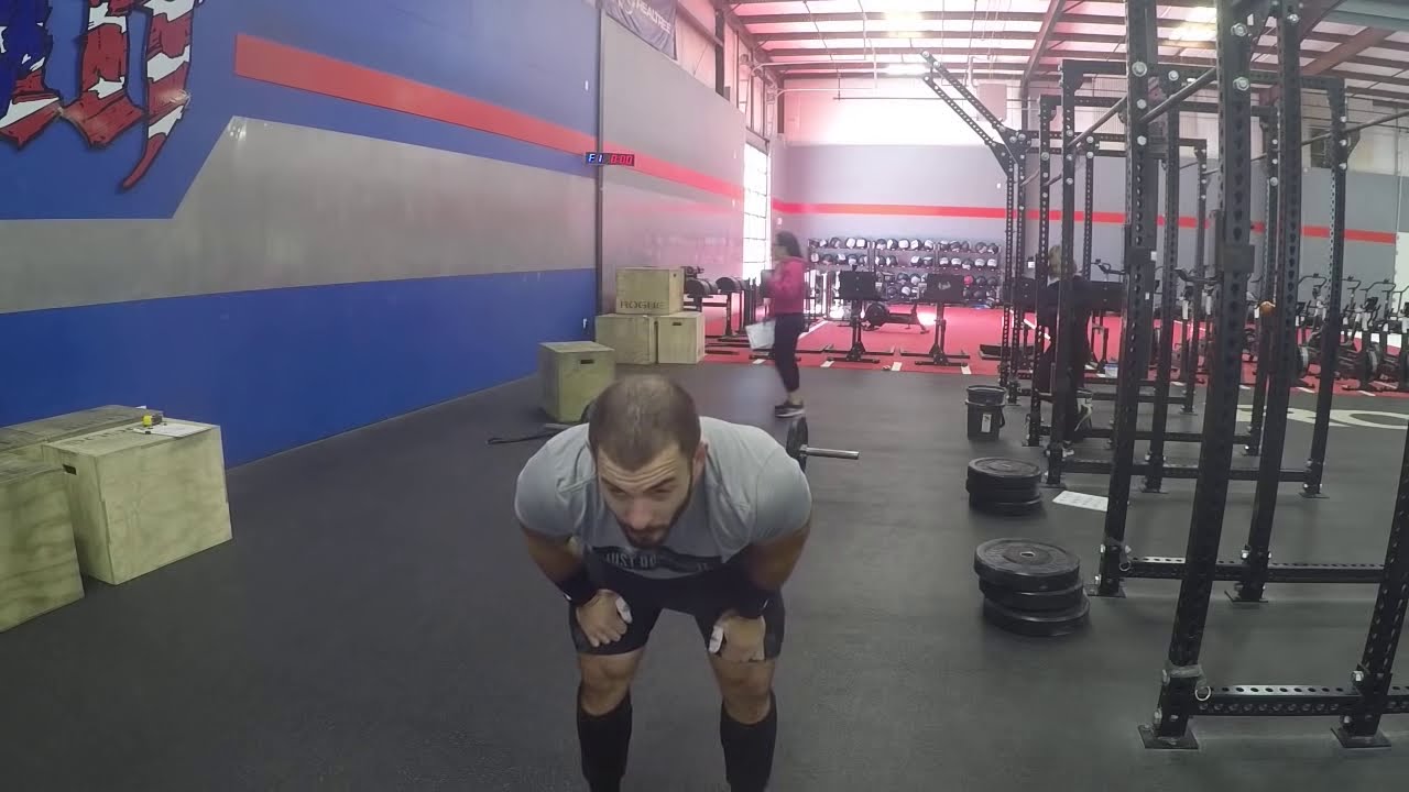Mat Fraser in CrossFit Open Workout 20.4