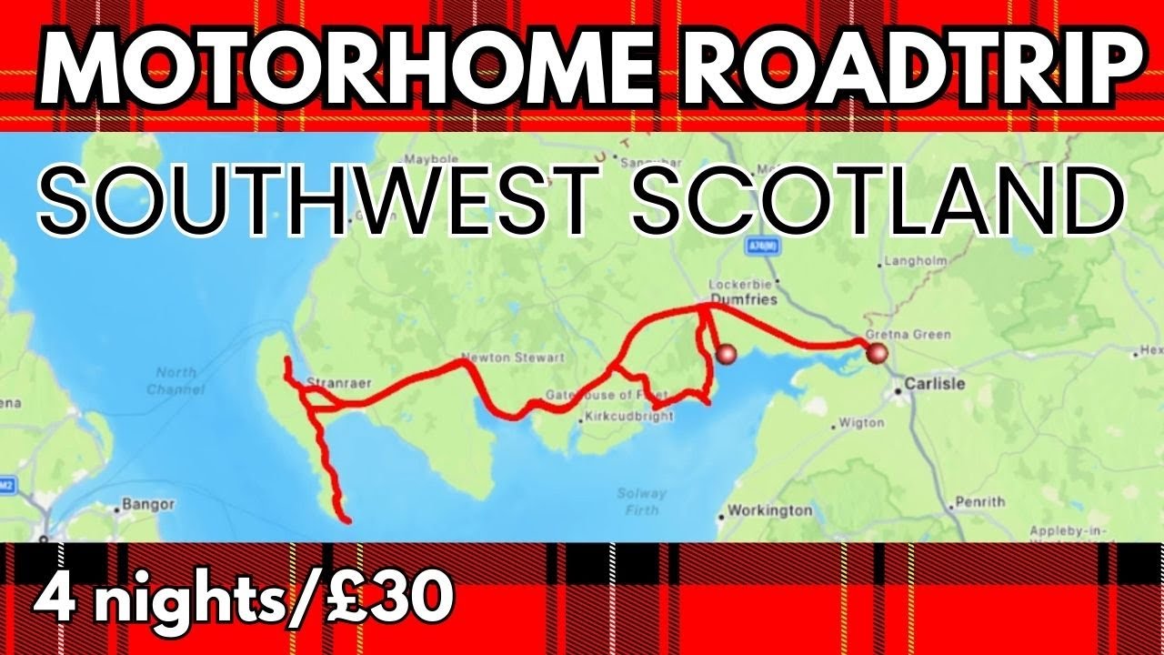 Motorhoming to The Rhins in Southwest Scotland, August 2024