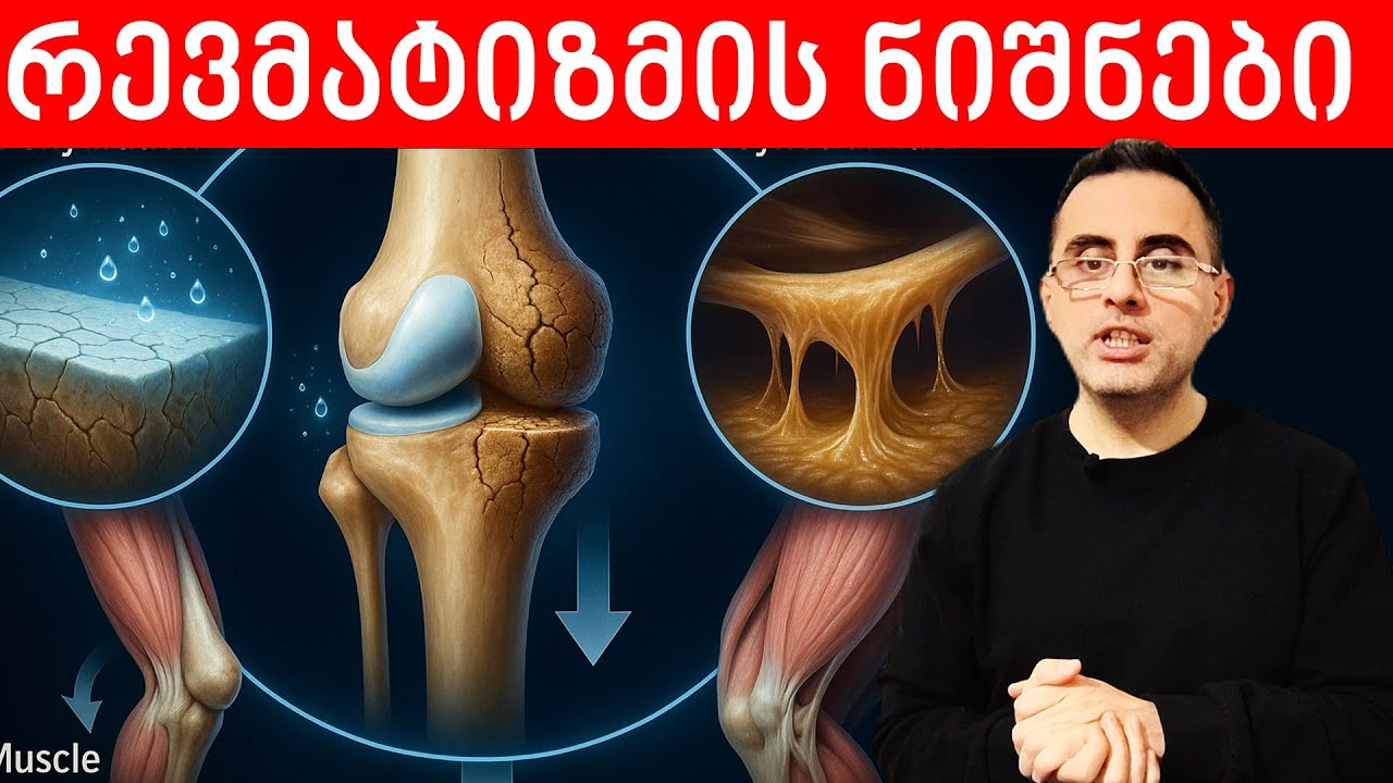 რევმატიზმი - სახსრების ტკივილი და ანთების ძირითადი მიზეზები და მკურნალობა