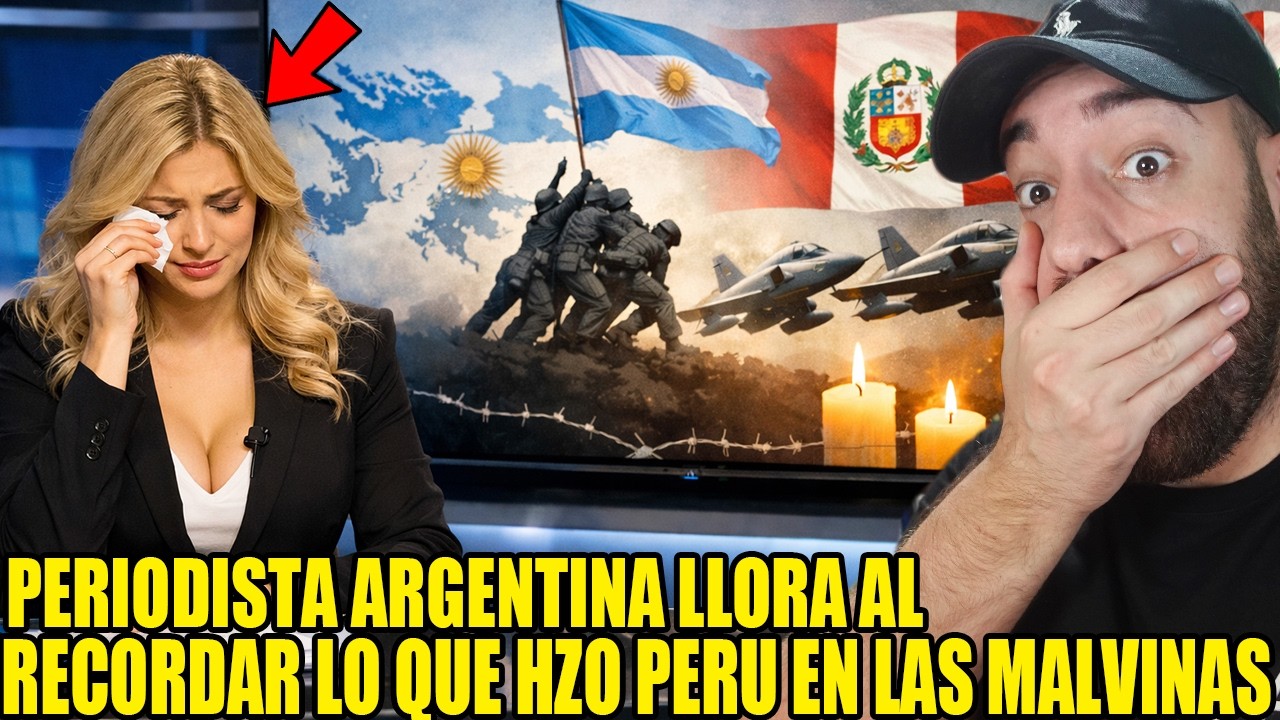 PRENSA ARGENTINA LLORA de EMOCIÓN al recordar lo que HIZO PERU en las MALVINAS!!