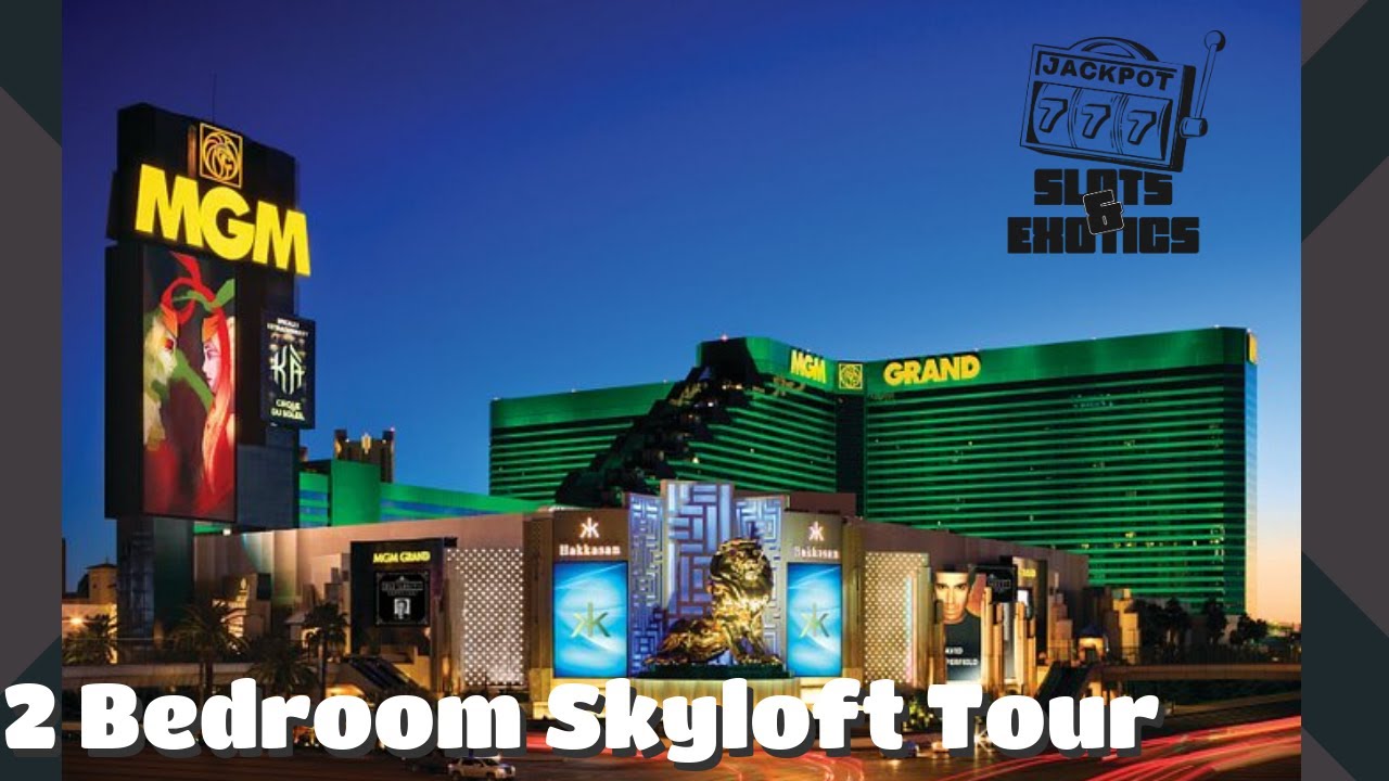 MGM Grand Las Vegas - 2 Bedroom Skyloft Tour - Slots & Exotics Epic Weekend #casino #vip #hotel