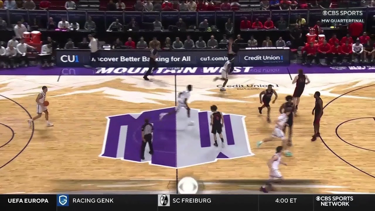 HIGHLIGHTS: #1 Utah State 80-60 win against #8 UNLV  Men's Basketball 3/12/2026