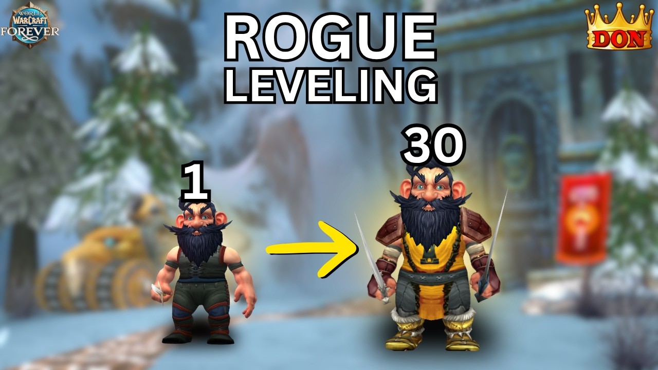 Rogue Leveling Made Easy in WoW Forever