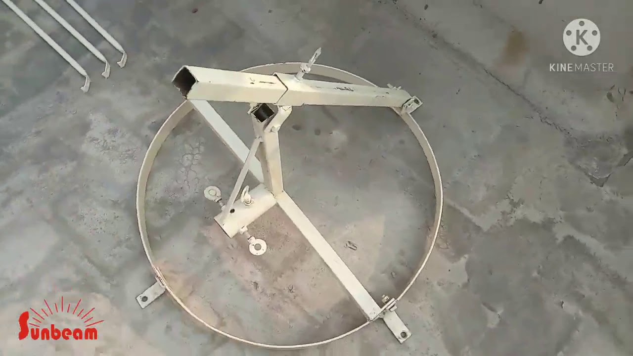 How to make a Motorola moving stand of dish antenna at home