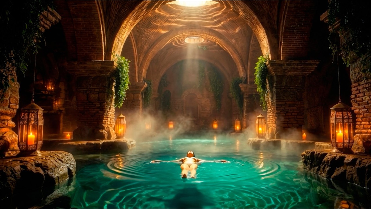 DEEP CALM • Piano & Sacred Water | Arquitectura para Calmar la Mente 4K