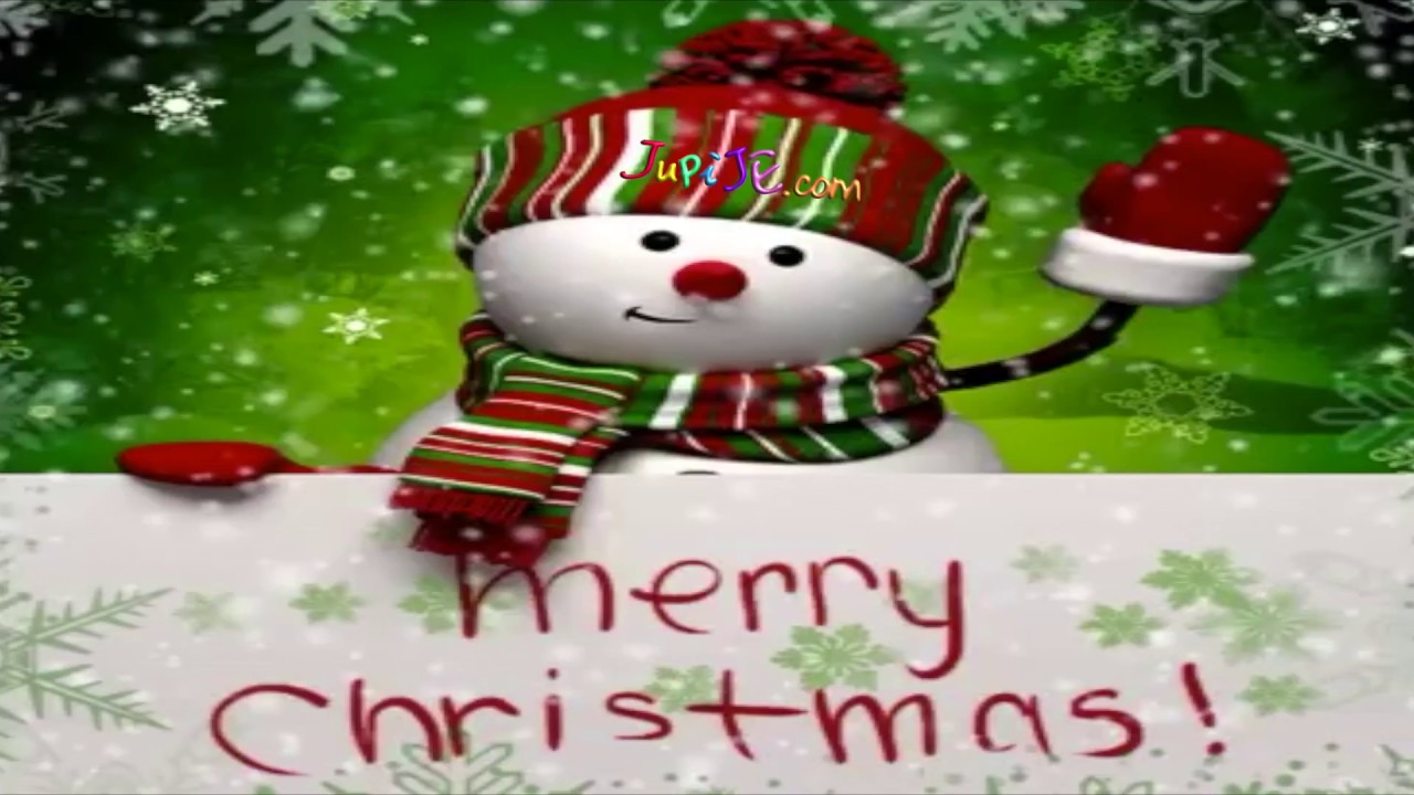 Christmas Wishes Animated Music eCard: Sending warm wishes to you