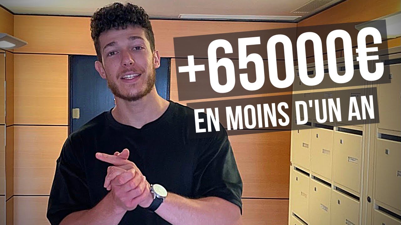 JE VENDS MON APPARTEMENT AVEC UNE ÉNORME PLUS VALUE !