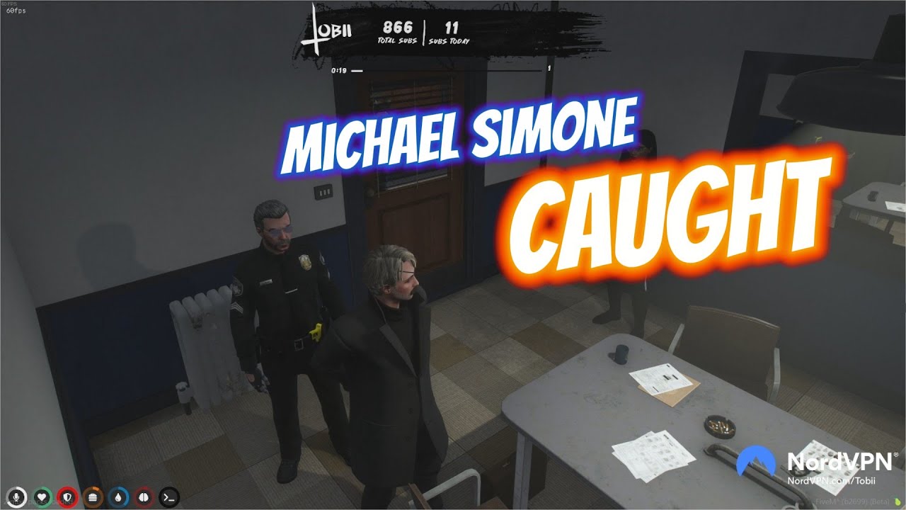 Breaking News: Hydra catches Michael Simone and turn him to the Cops! | NoPixel | GTA