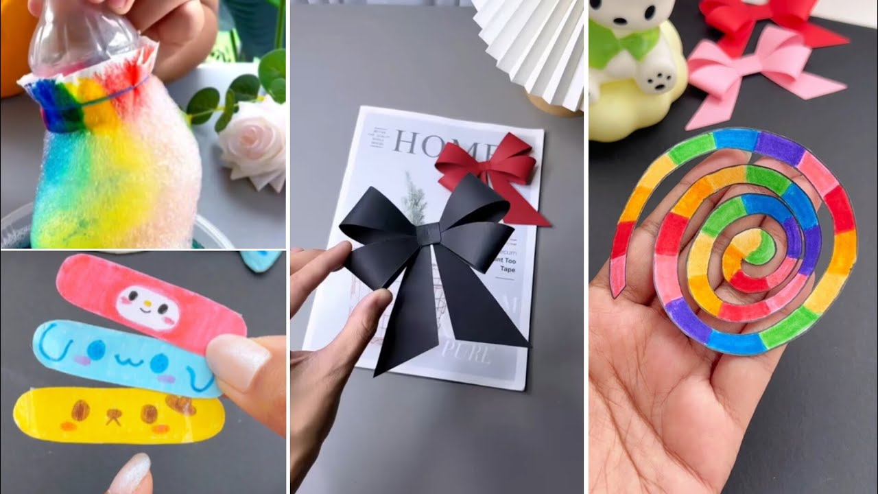 12  Craft Ideas / Miniature DIY / Organizers & Life saving Crafts / Pinterest Home decor