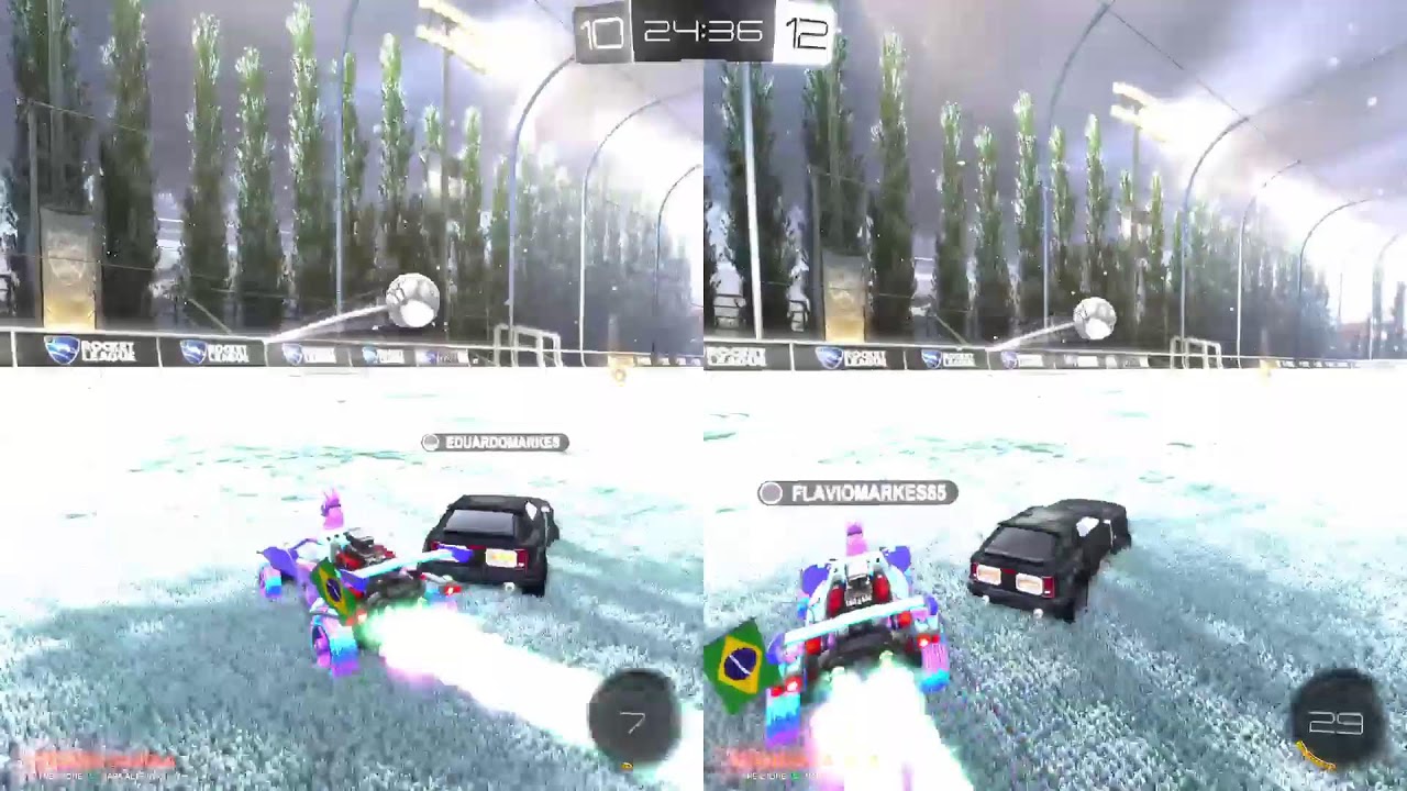 Rocket League com vcs!🔴😌👍