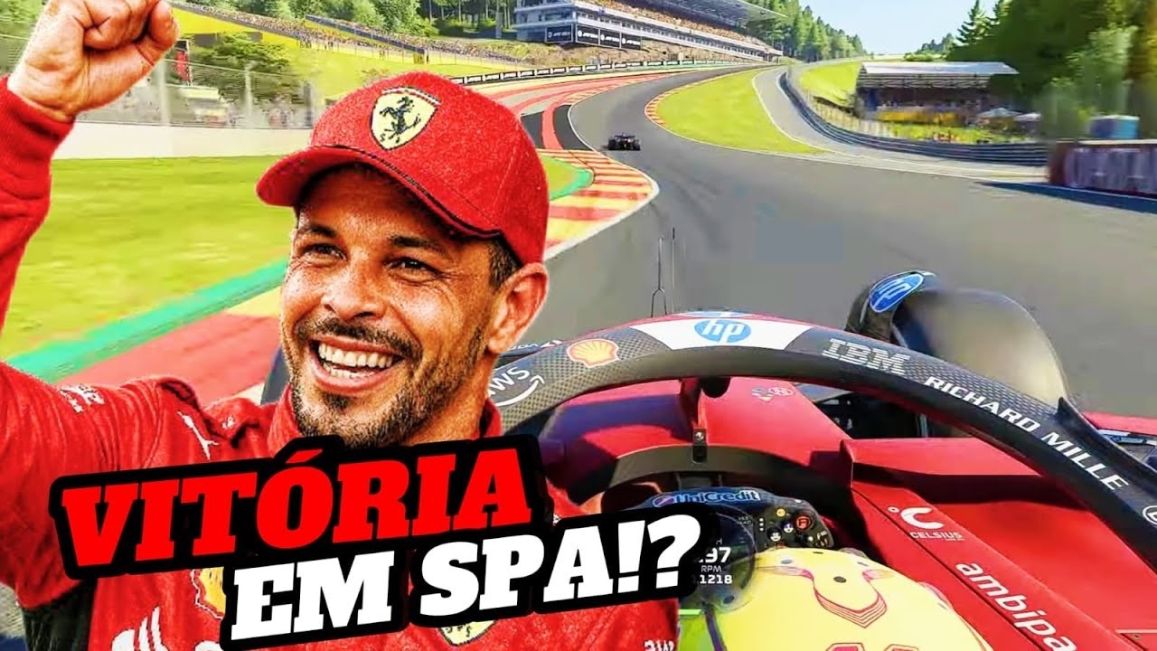 FORMULA 1 2025 - DESAFIANDO OS INSCRITOS EM SPÁ EM 100%!!  (G29 RMS V2)