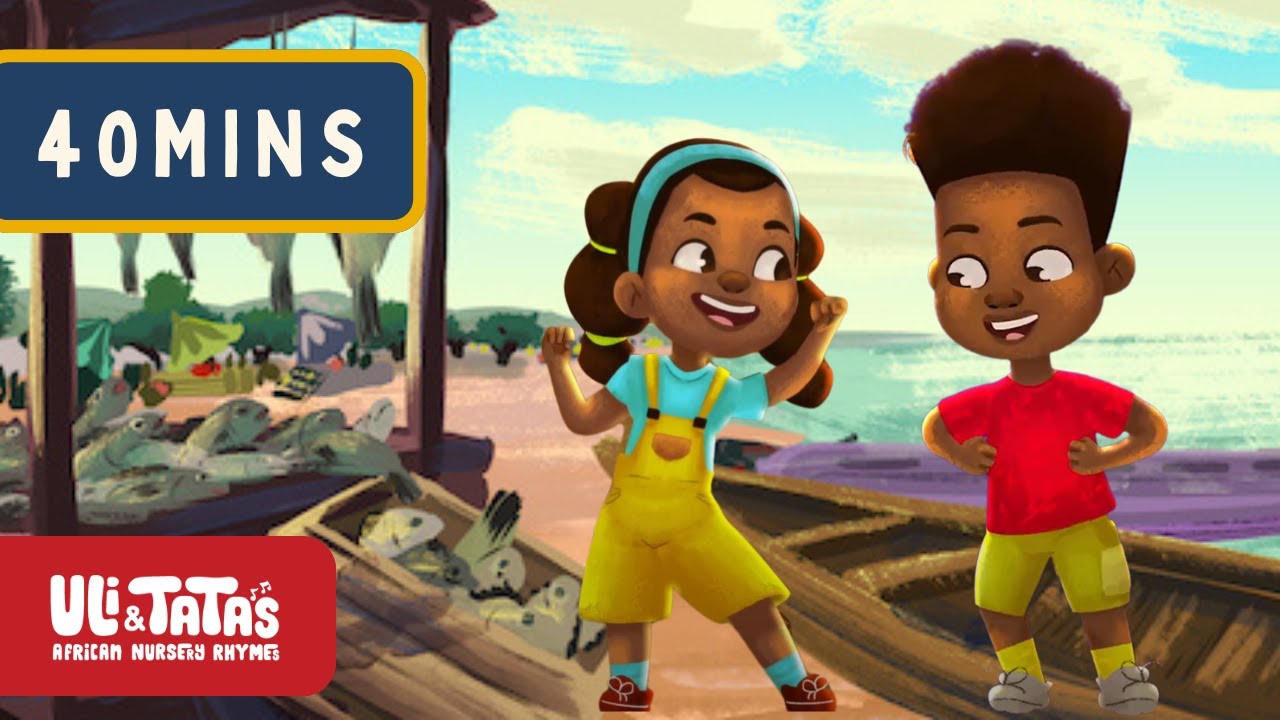 Uli & Tata’s African Nursery Rhymes | 40-Min of Songs & Adventure 🌍🎶