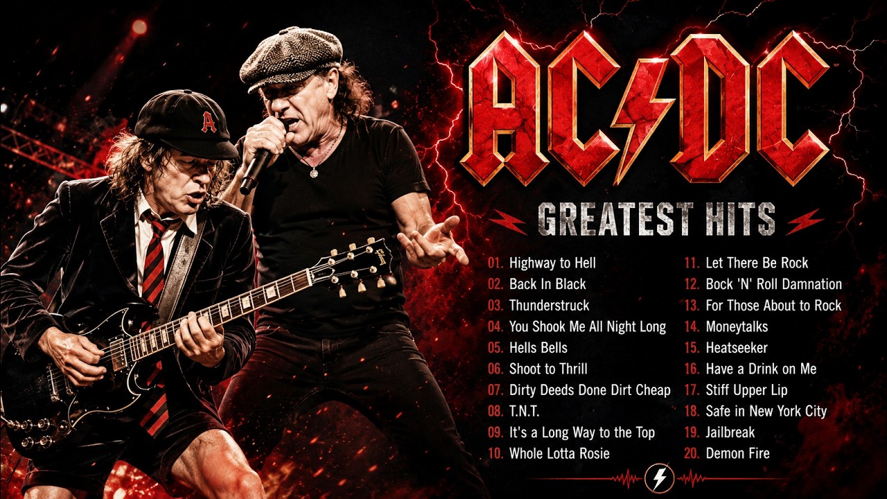 AC/DC |Greatest Hits [Playlist] | The Best of AC/DC