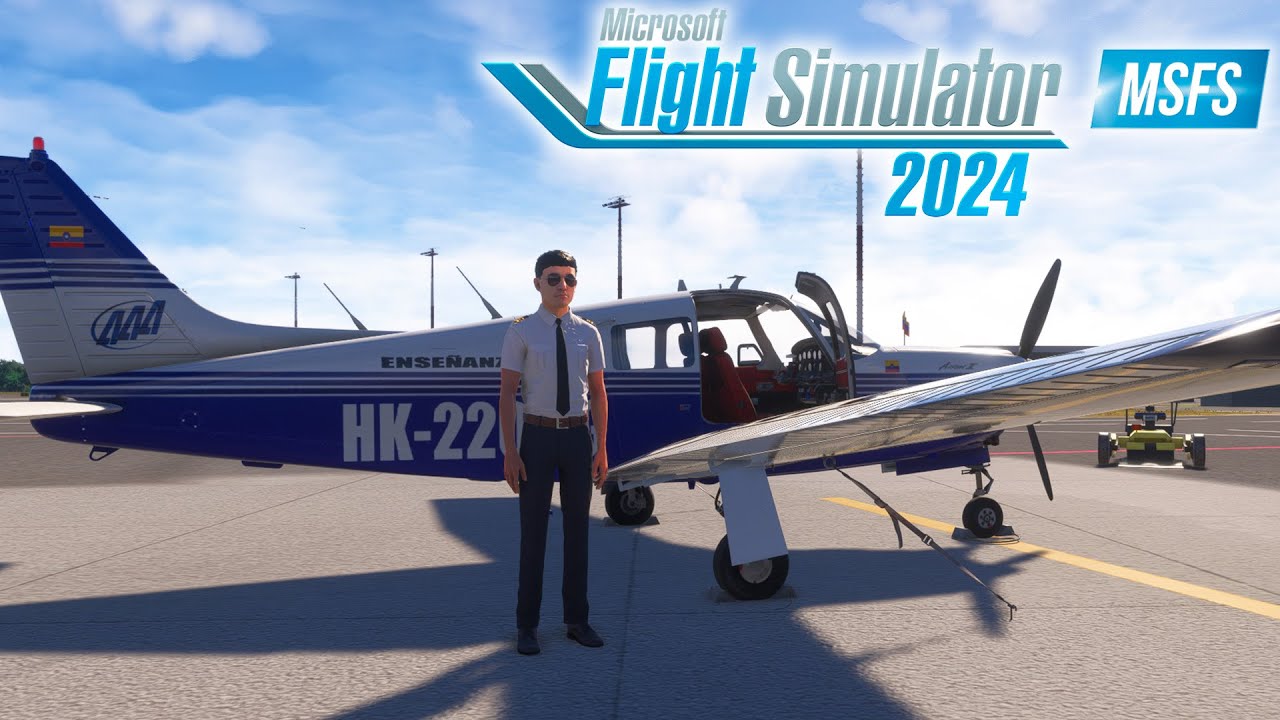 Vuelo Piper P-28  Desde Río Negro hasta Bucaramanga en MSFS 2024 #live