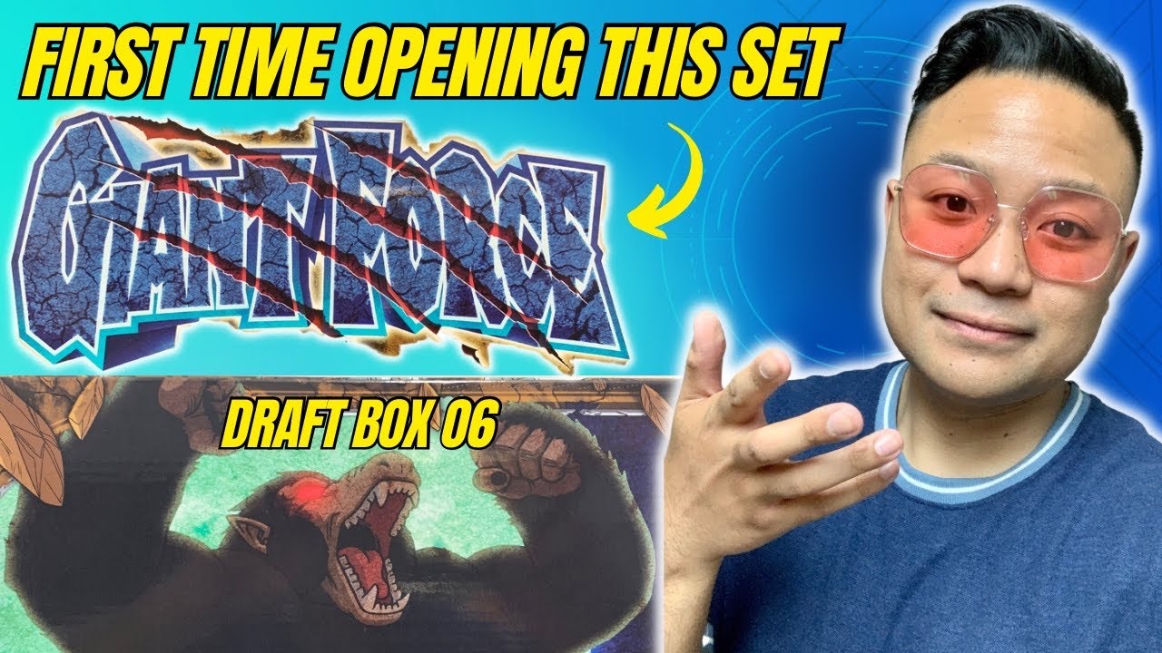 Never Opened This Before Until Now! Dragon Ball Super Draft Box 06 GIANT FORCE