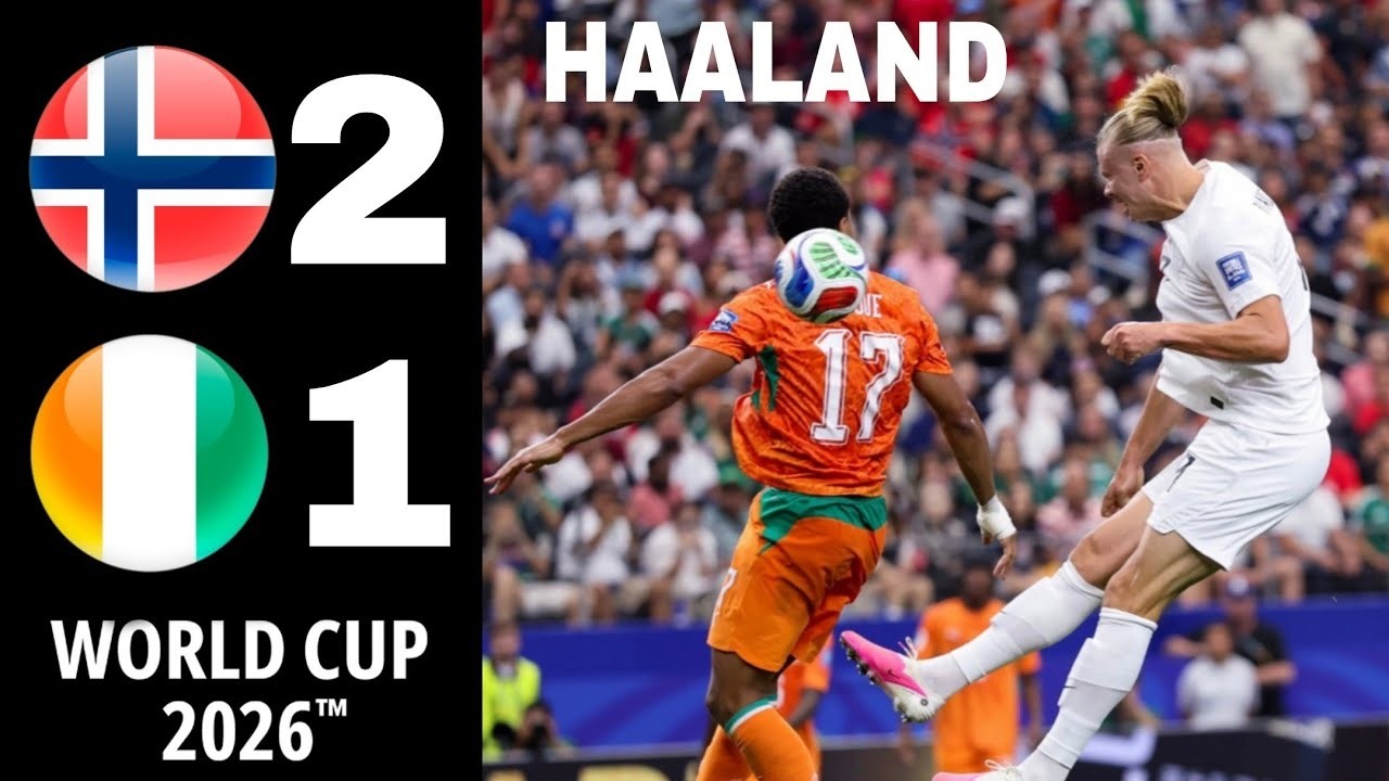 Норвегия &mdash; Кот-д&rsquo;Ивуар 1:0. Обзор голов чемпионата мира FIFA 2026 | Магия голов Нусы