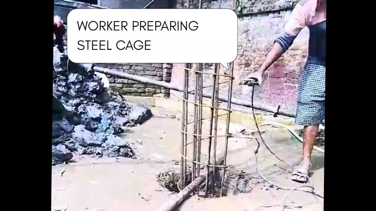 From Reinforcement to Casting | Pile Foundation Work | Real Video #constructiontips #construction 