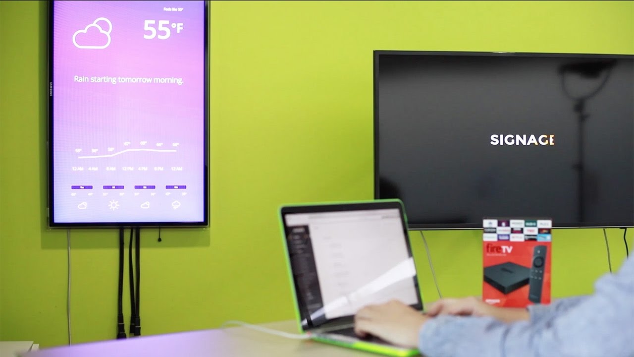 How to connect Amazon Fire TV Box with ScreenCloud Digital Signage