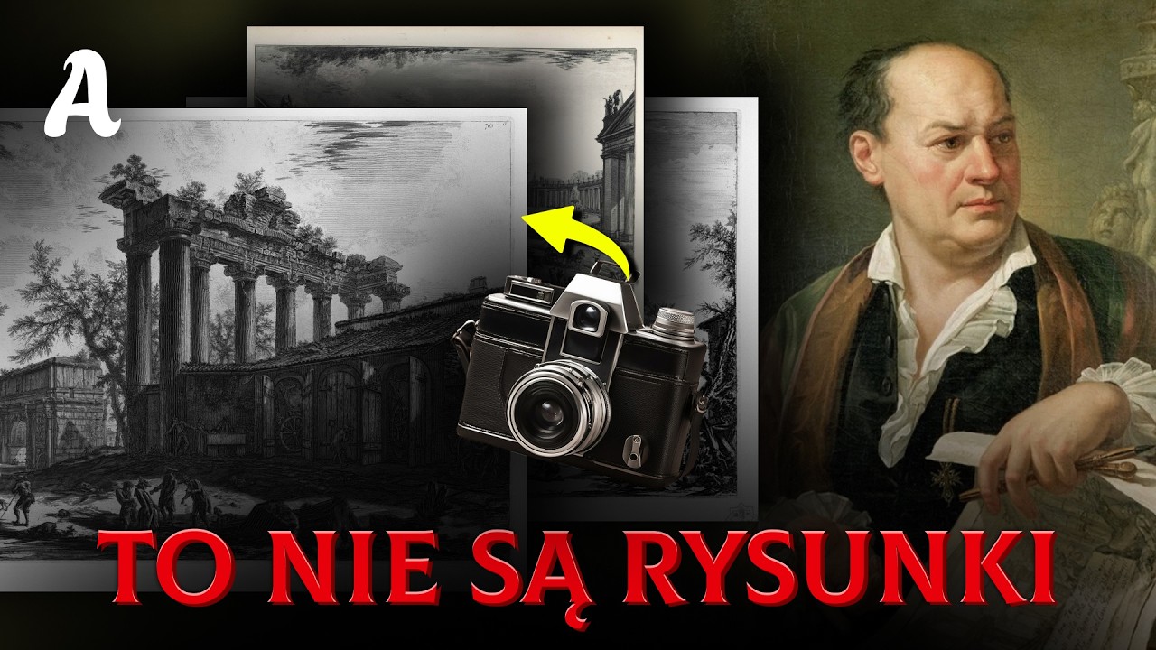 📸 Fotografie przed wynalezieniem aparatu: Jak Piranesi oszukał cały świat?