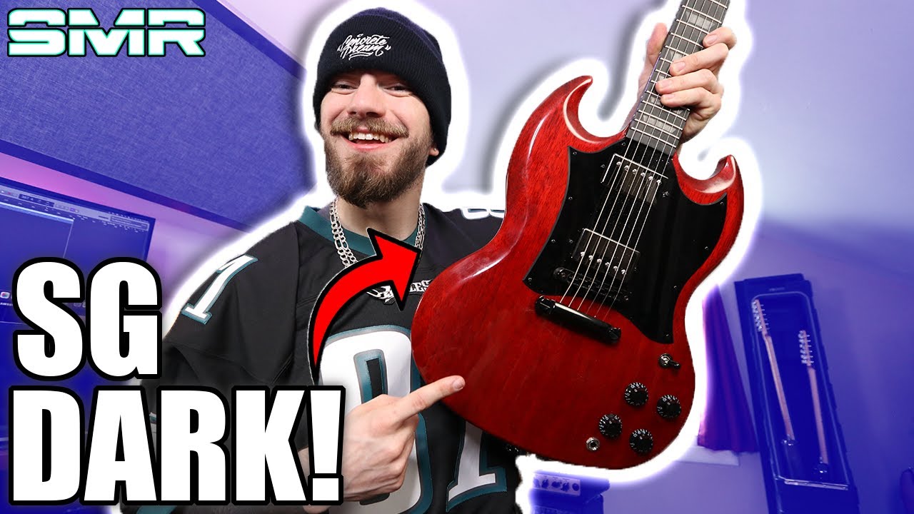 A METAL SG! GIBSON SG DARK GUITAR DEMO!