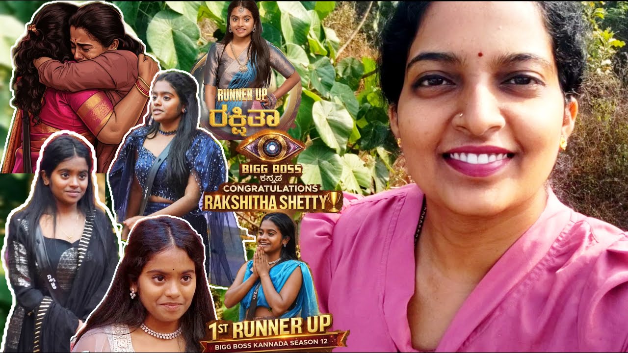 Rakshita Shetty BBK 12 1st Runner-Up🏆A Heartfelt Thanks to All Her Supporters@Rakshita_Talks