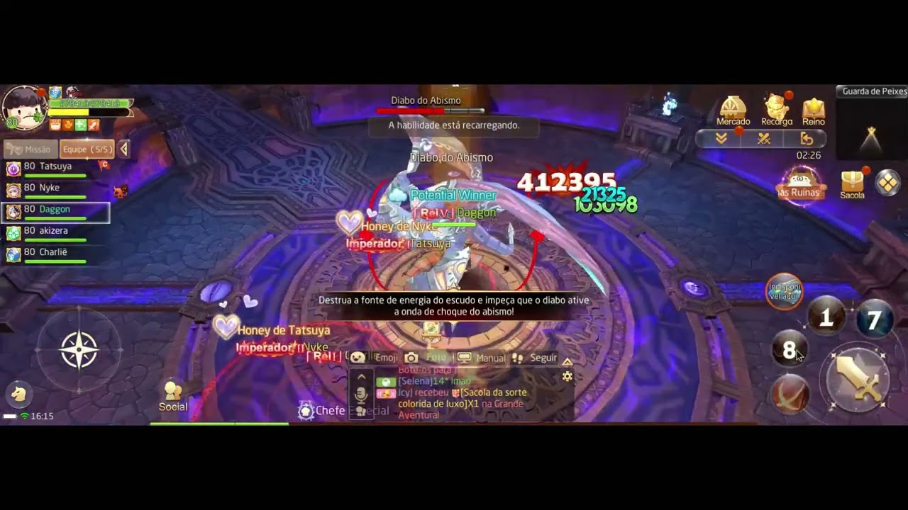 Tales Of Wind Radiant Rebirth | Zodiac Boss 14 | MAGO DE GELO