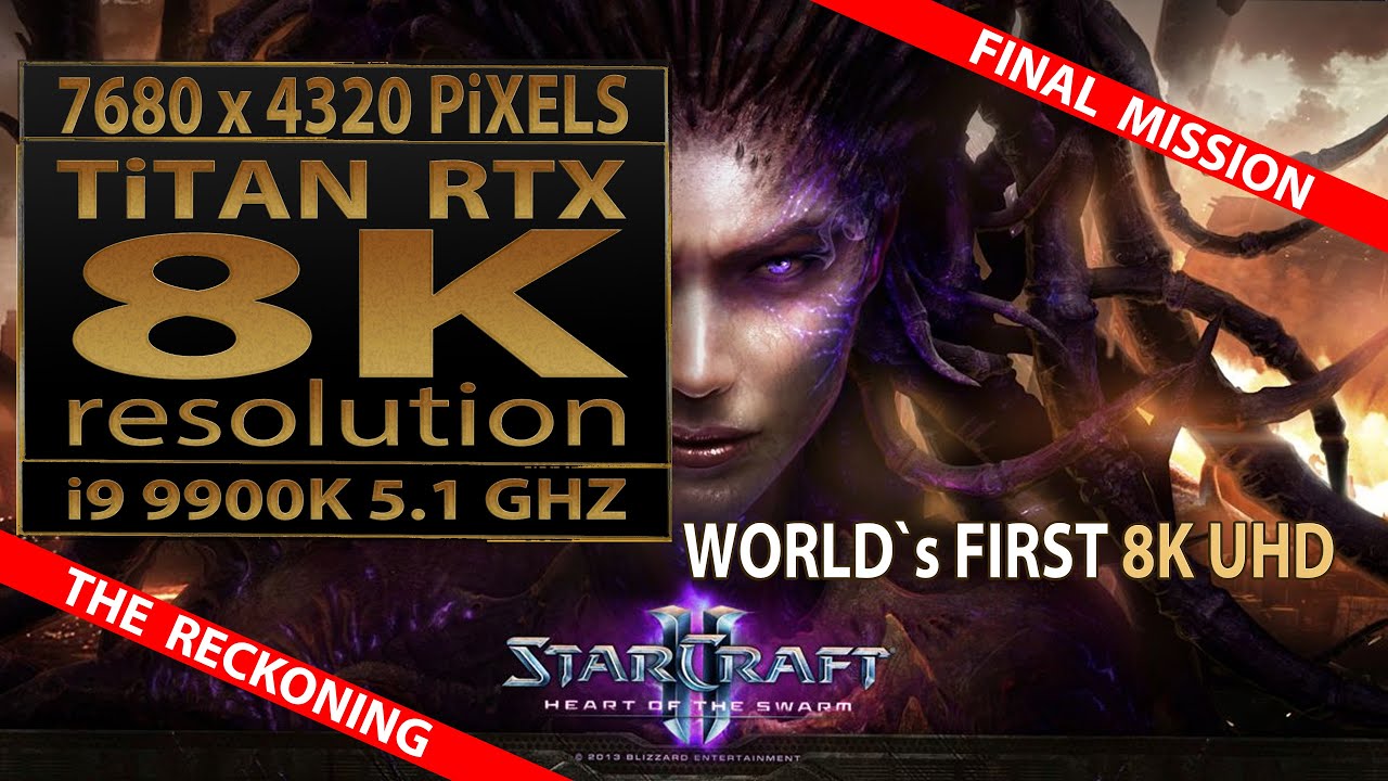 🎥 StarCraft II: Heart of the Swarm &ndash; The Reckoning (Final Mission) | SC2: Heart of the Swarm | 8K