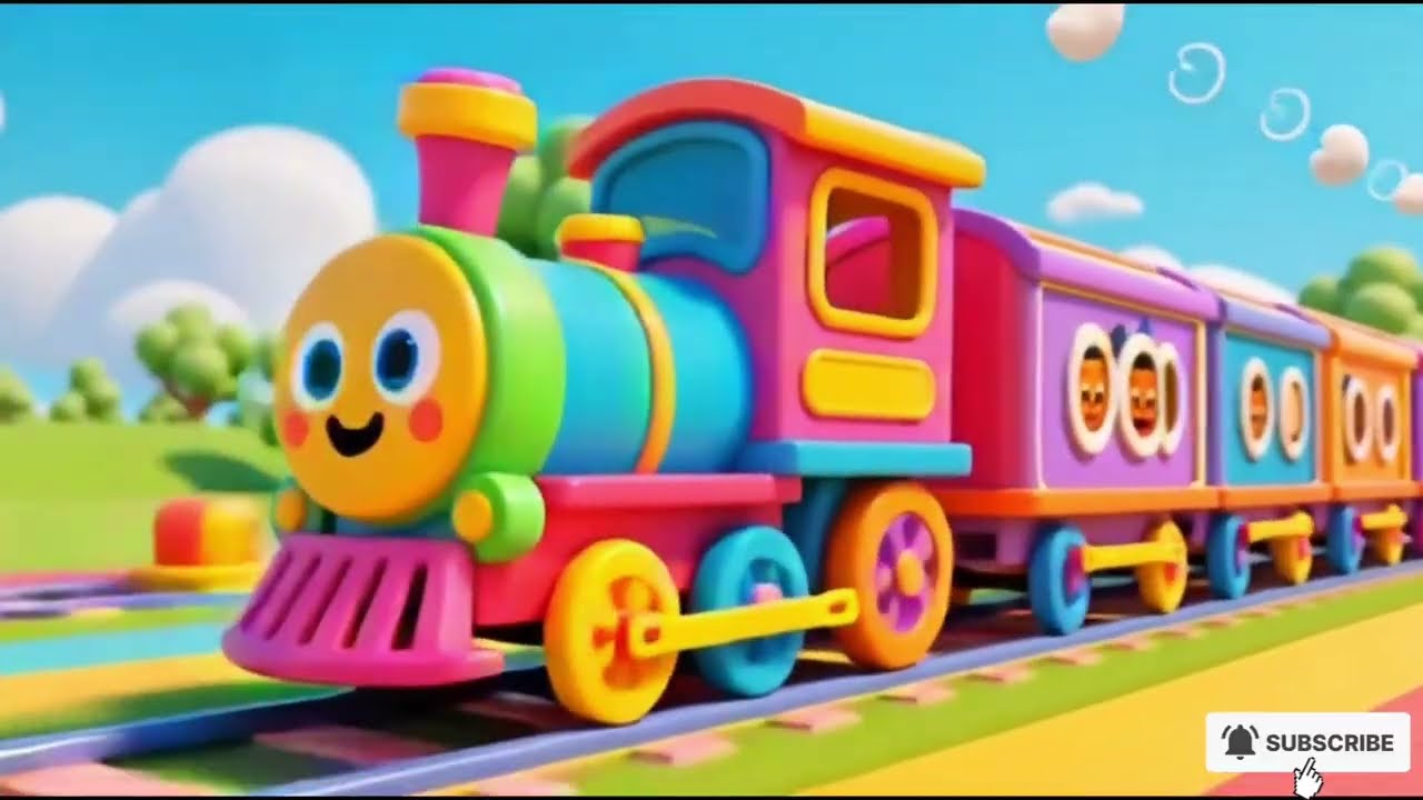 O Trenzinho Colorido dos Sonhos – Embarque Na Magia Que Leva Você ao Futuro! 🚂🌈