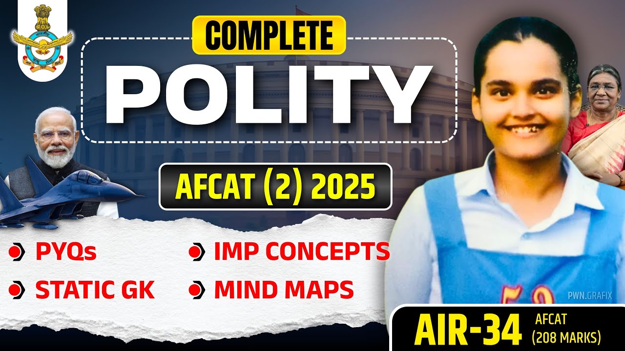 COMPLETE POLITY FOR AFCAT 2025(2) | BY AARTI MA&rsquo;AM | DESIRE TO LEARN