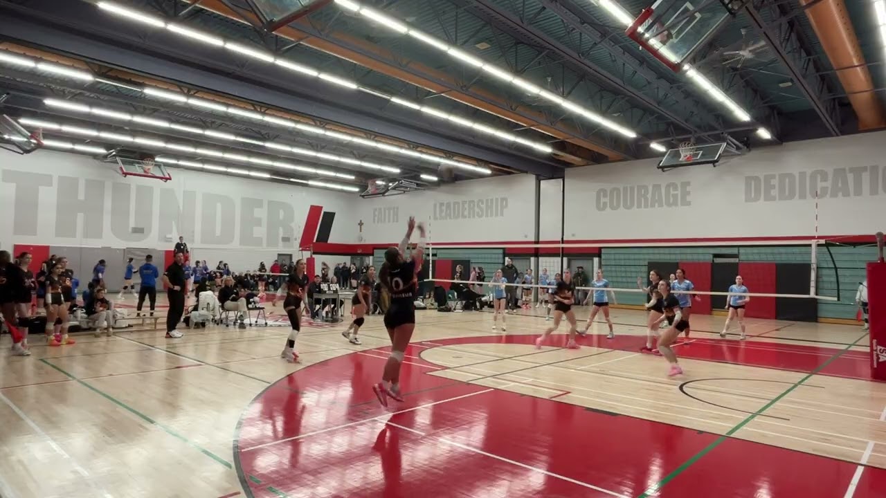 15U McGregor Cup Game 1 Set 1: Blaze vs Hurricanes Category 3 Black