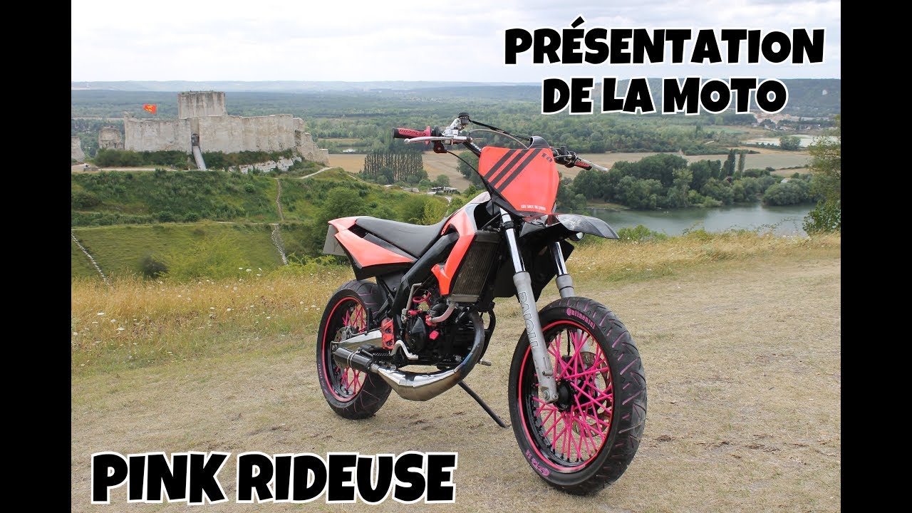 Pr&eacute;sentation de la moto - Mon retour sur YouTube / PINK RIDEUSE