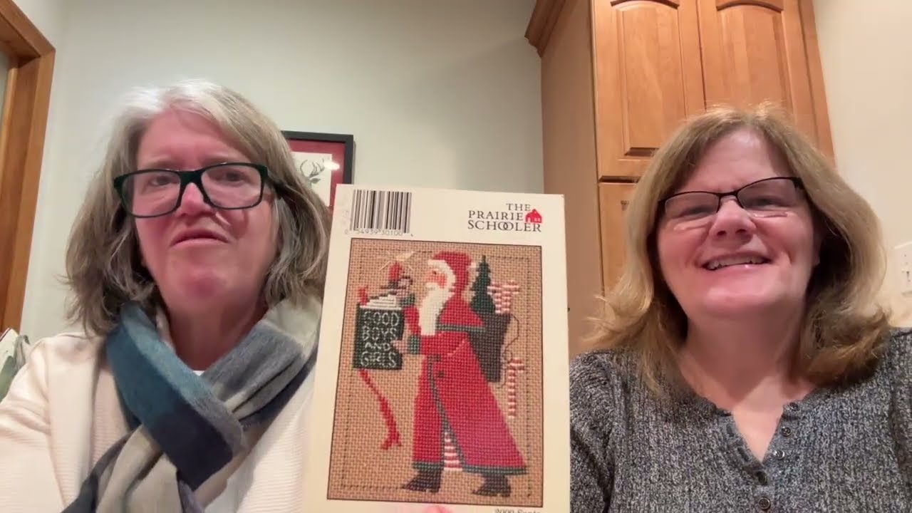 BosStitchers Episode 127 - A Different Prairie Schooler Santa? 1-21-26