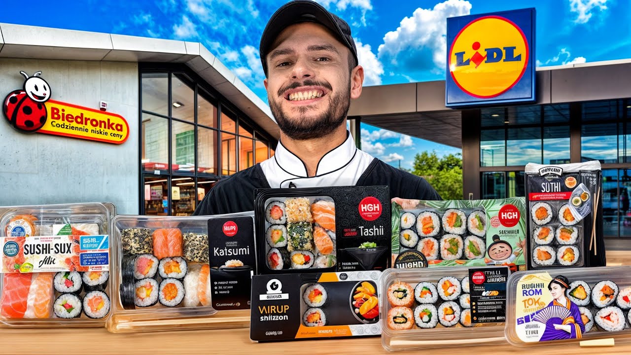 WIELKI TEST SUSHI Z MARKET&Oacute;W!