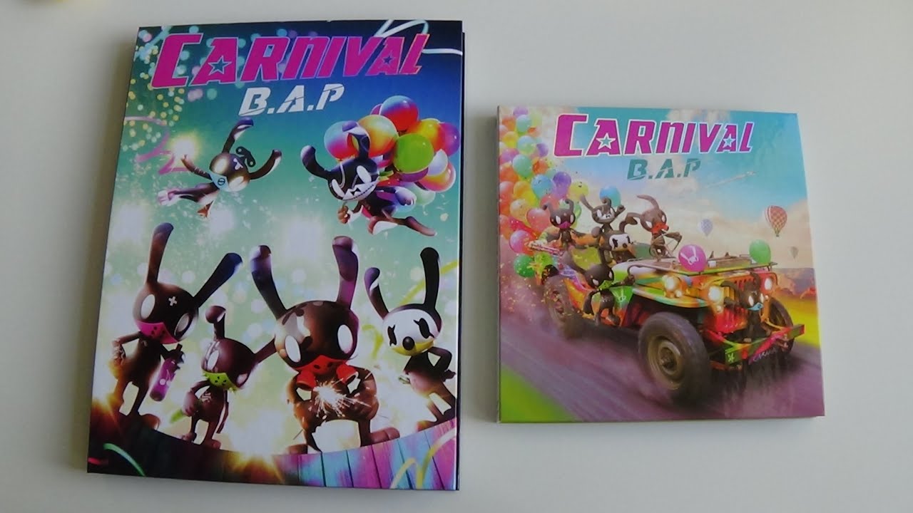 Unboxing B.A.P 비에이피 5th Mini Album Carnival (Special & Normal Edition)