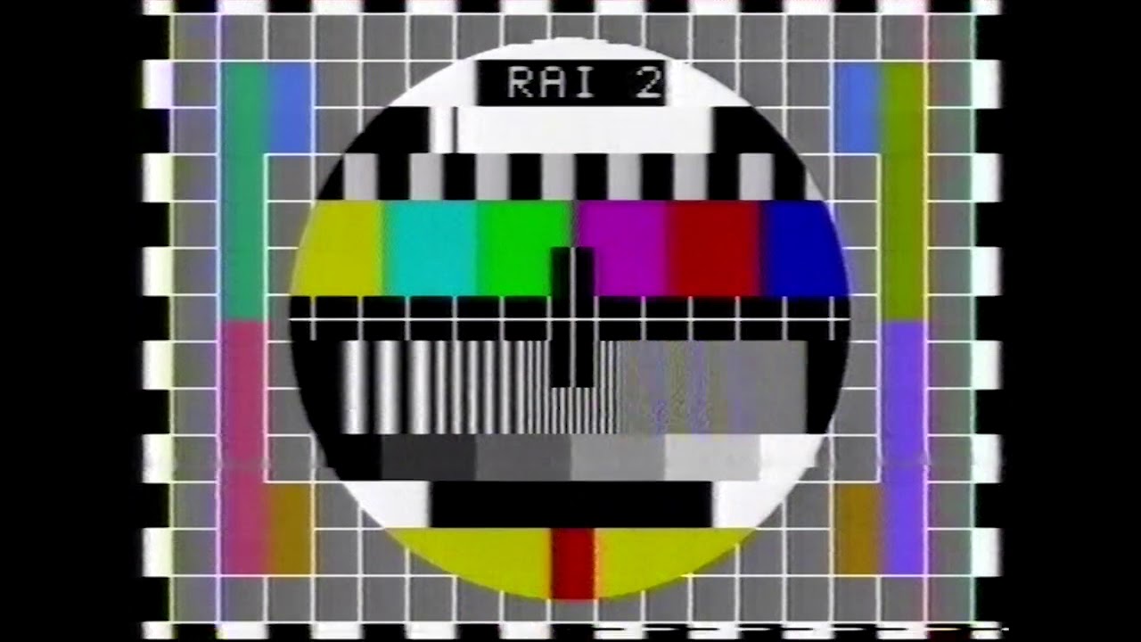 Sequenza RAI 2 1990 inizio Trasmissioni