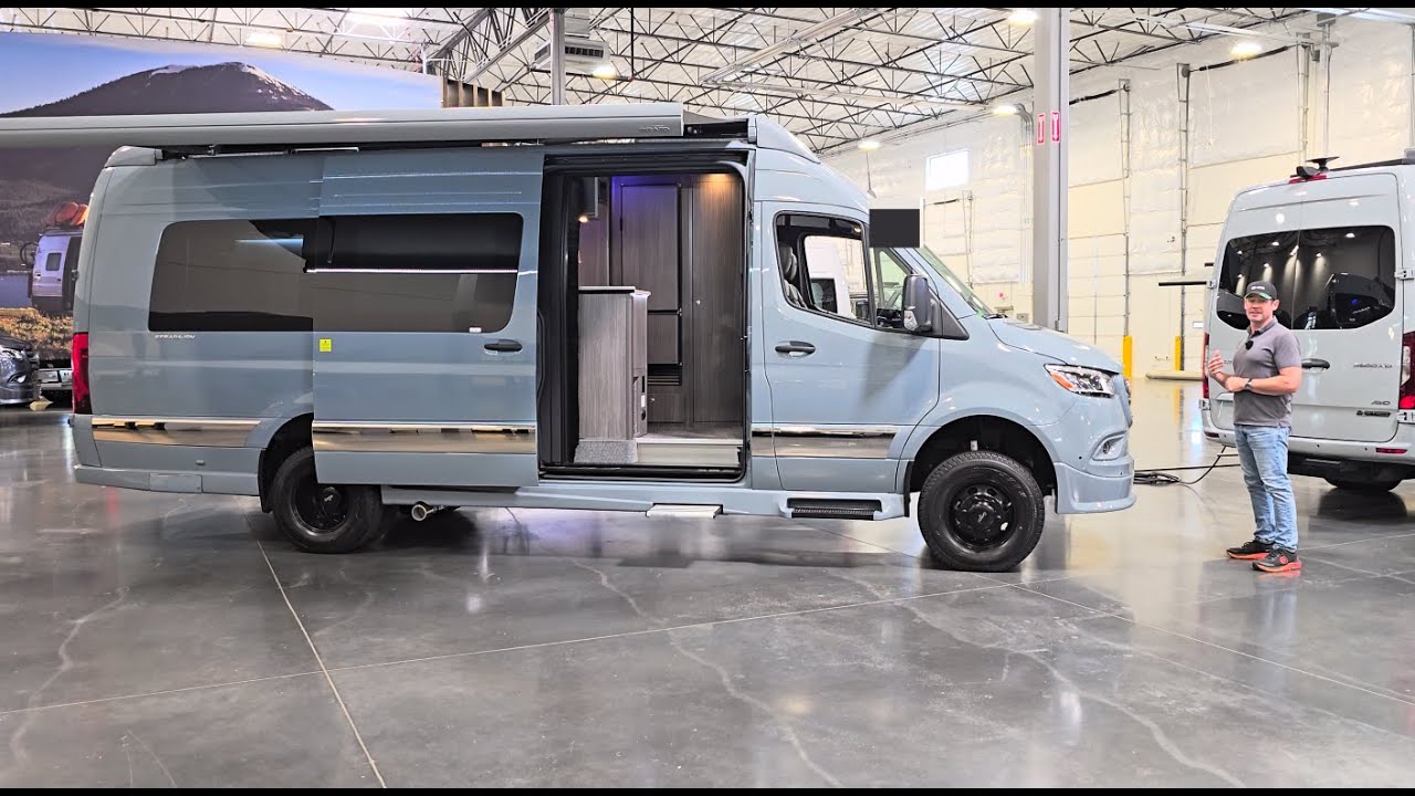 VIP: 2026 Grech RV Strada-ion Blue Grey Storm Granite Schooner Premium Mercedes-Benz Sprinter 3500XD