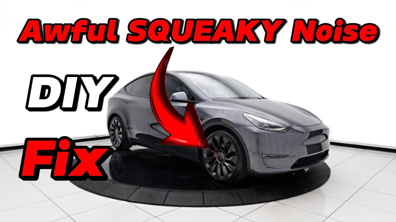 DIY 2021 Tesla Model Y Squeaky Suspension Noise Repair