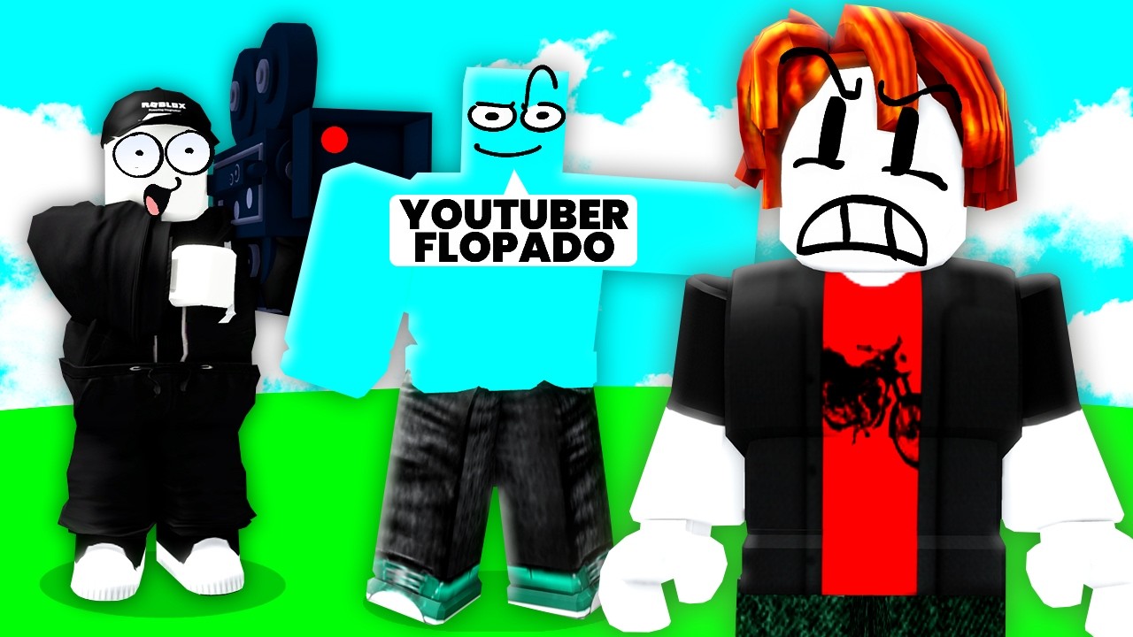 YOUTUBER DESUMILDE ME GRAVOU ME HUMILHANDO NO ROBLOX MAIS EU NÃO DEIXEI BATIDO! (humilhei ele)