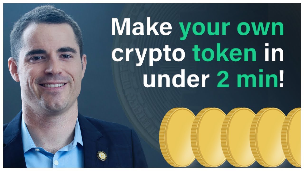 How to make your own crypto currency token in less than two minutes!