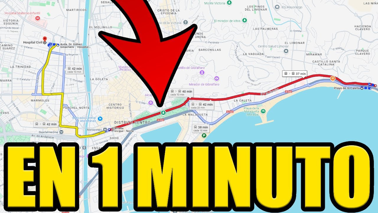 como GUARDAR una RUTA en GOOGLE MAPS en PC