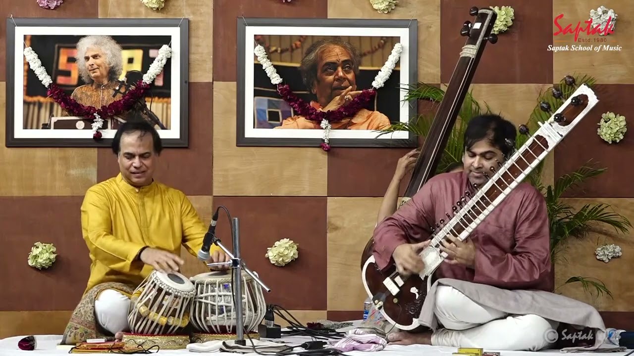 Purbayan Chatterjee & Jayteerth Mevundi  (Sitar – Vocal) I 43rd Saptak Annual Music Festival 2023