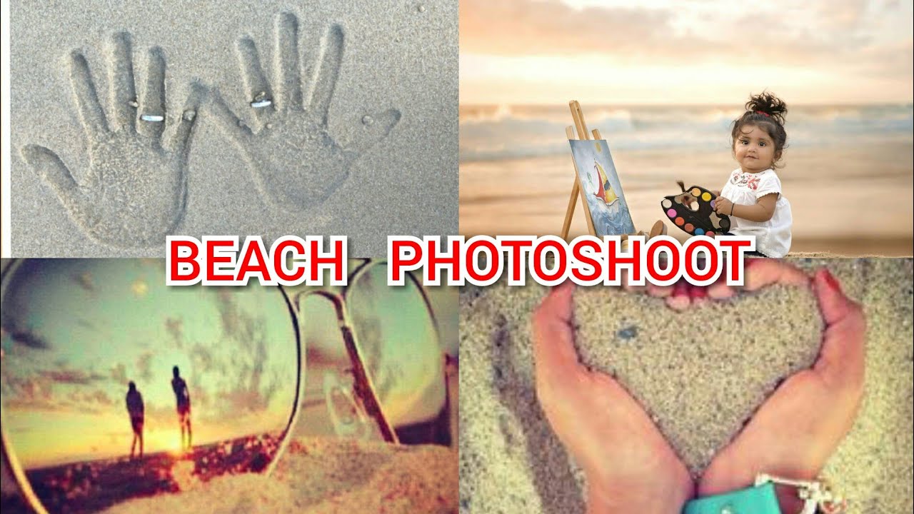 BEACH PHOTOSHOOT IDEAS | FOR COUPLE | FAMILY | SUNSET | BABY |