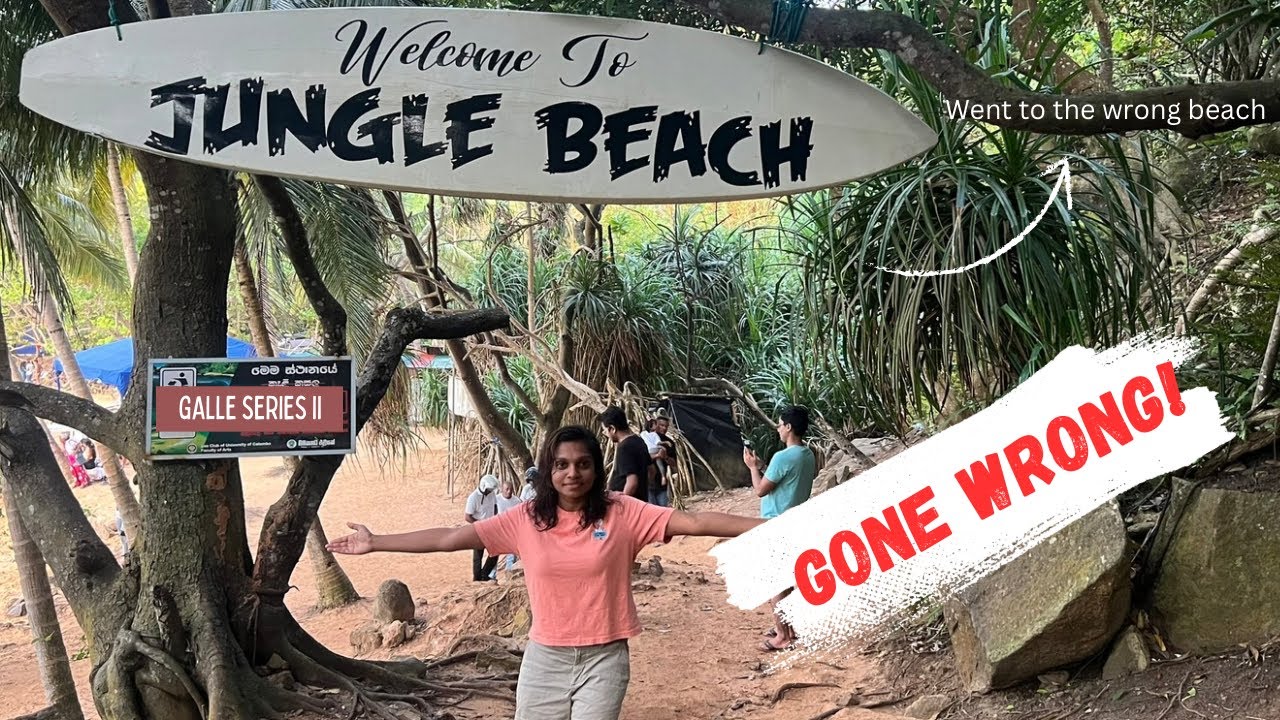 Short cut හැම වෙලේම හරියන්නෑ | Jungle Beach Unawatuna | Galle Series II