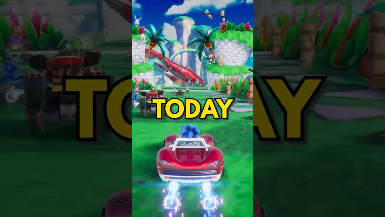 FREE Classic Sonic DLC in Sonic Racing CrossWorlds (OUT TODAY!!!)